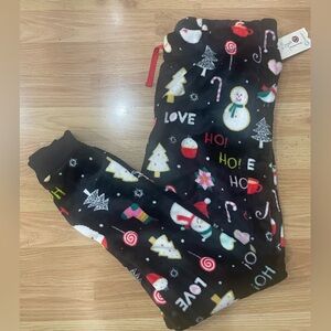 Secret Treasures Womens Winter/Christmas Fleece Pajama Pants size S(4-6) NWT